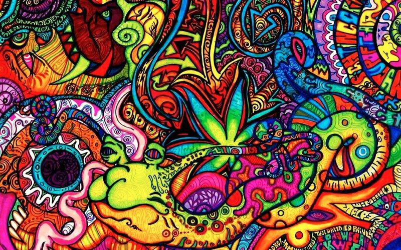 psychedelic abstract artwork