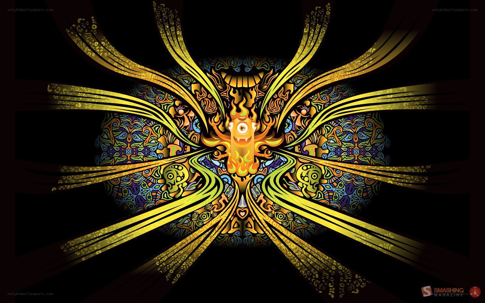 psychedelic abstract artwork