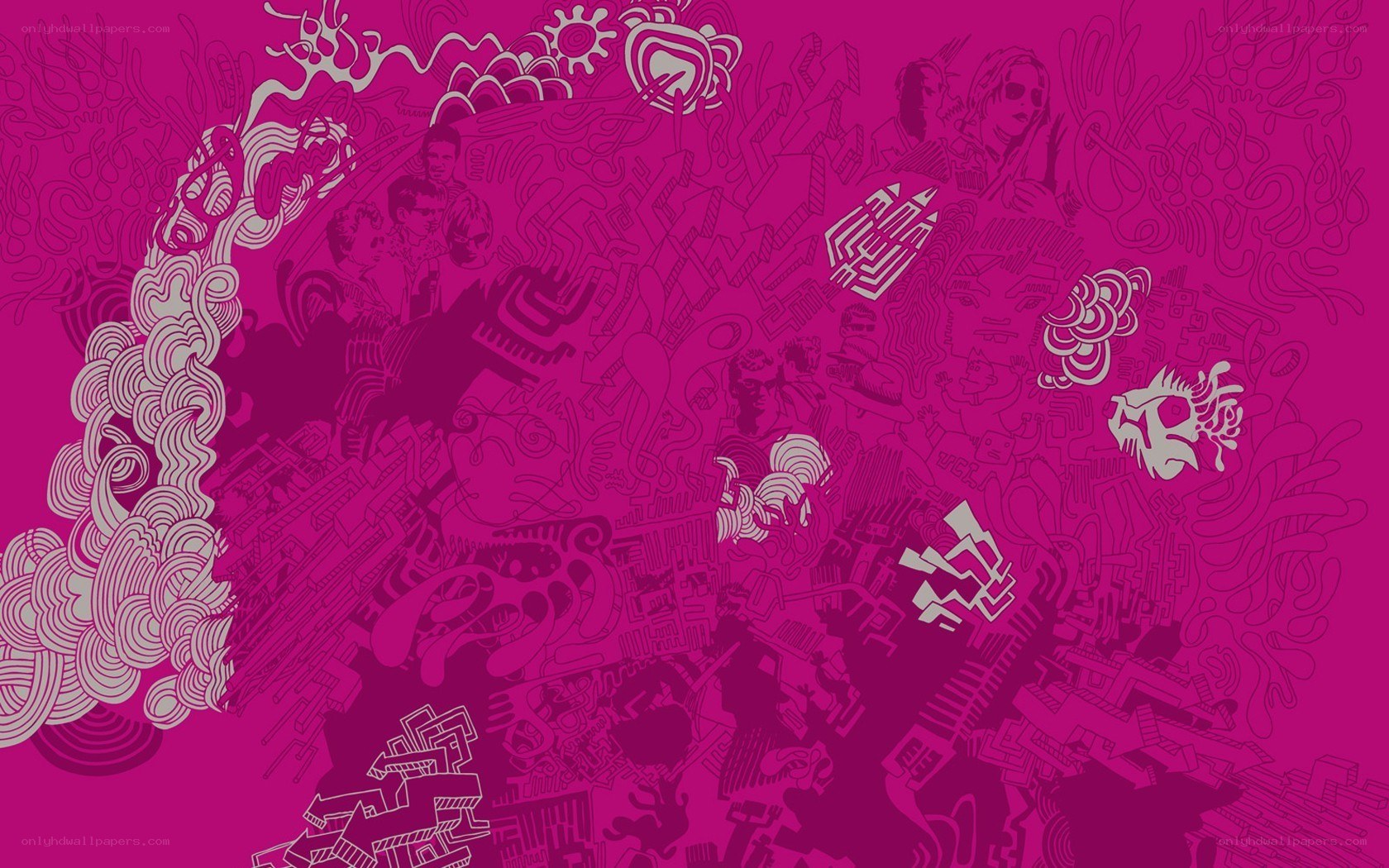 psychedelic abstract illustration