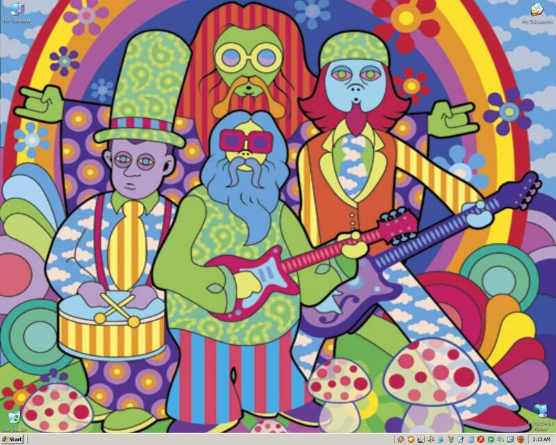 psychedelic band wallpaper
