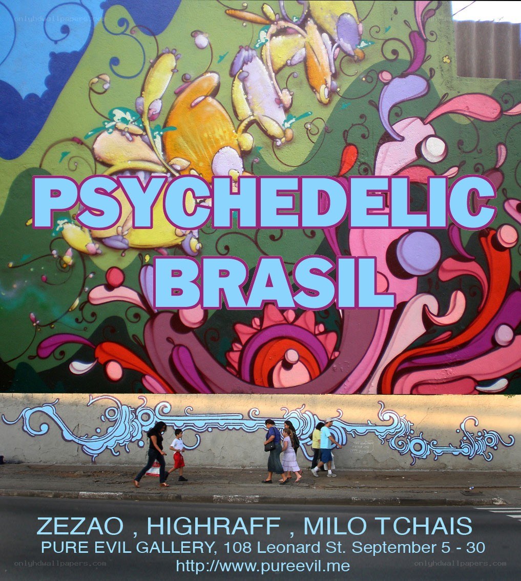 Psychedelic Brasil mural