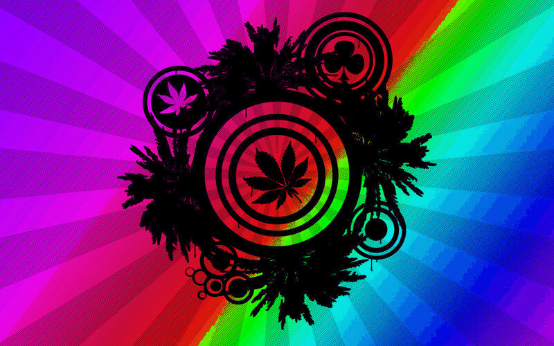psychedelic cannabis design