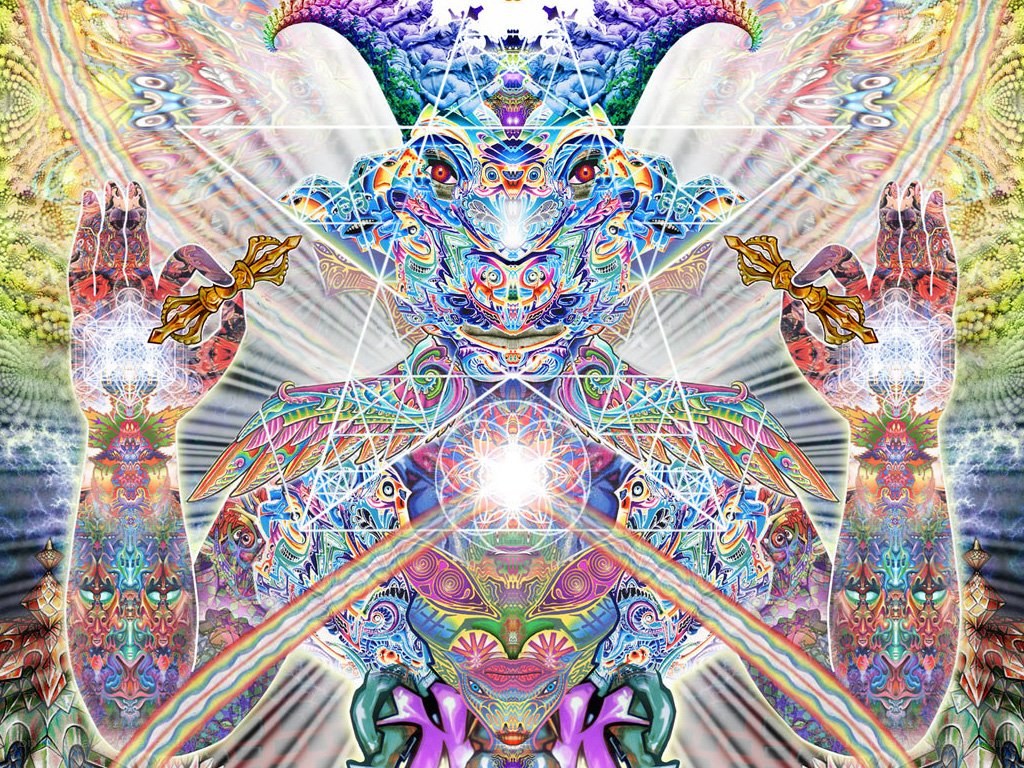 psychedelic deity artwork