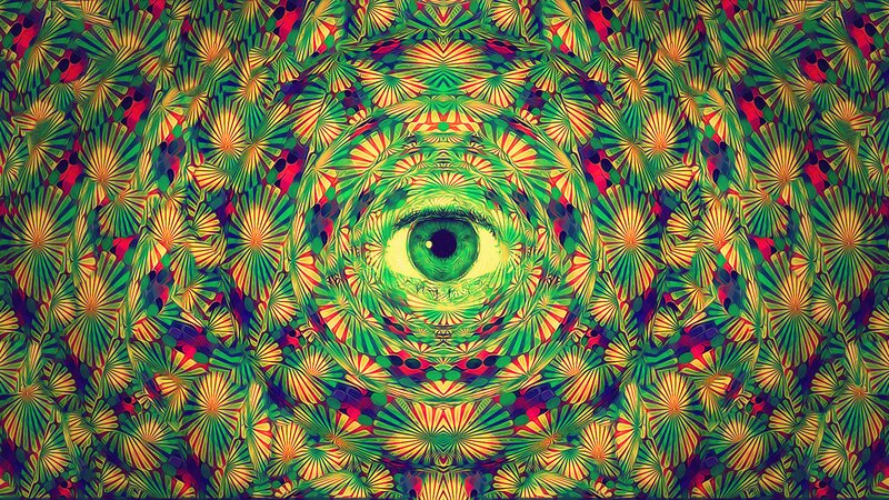 Psychedelic Eye Pattern