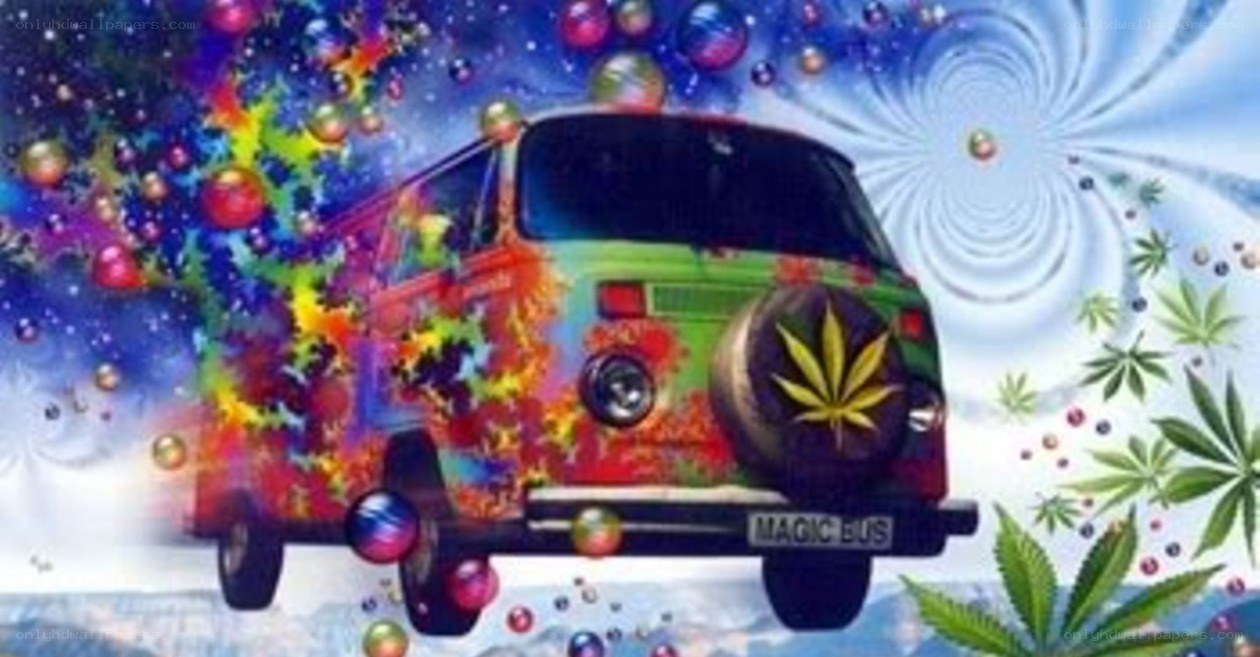 psychedelic magic bus