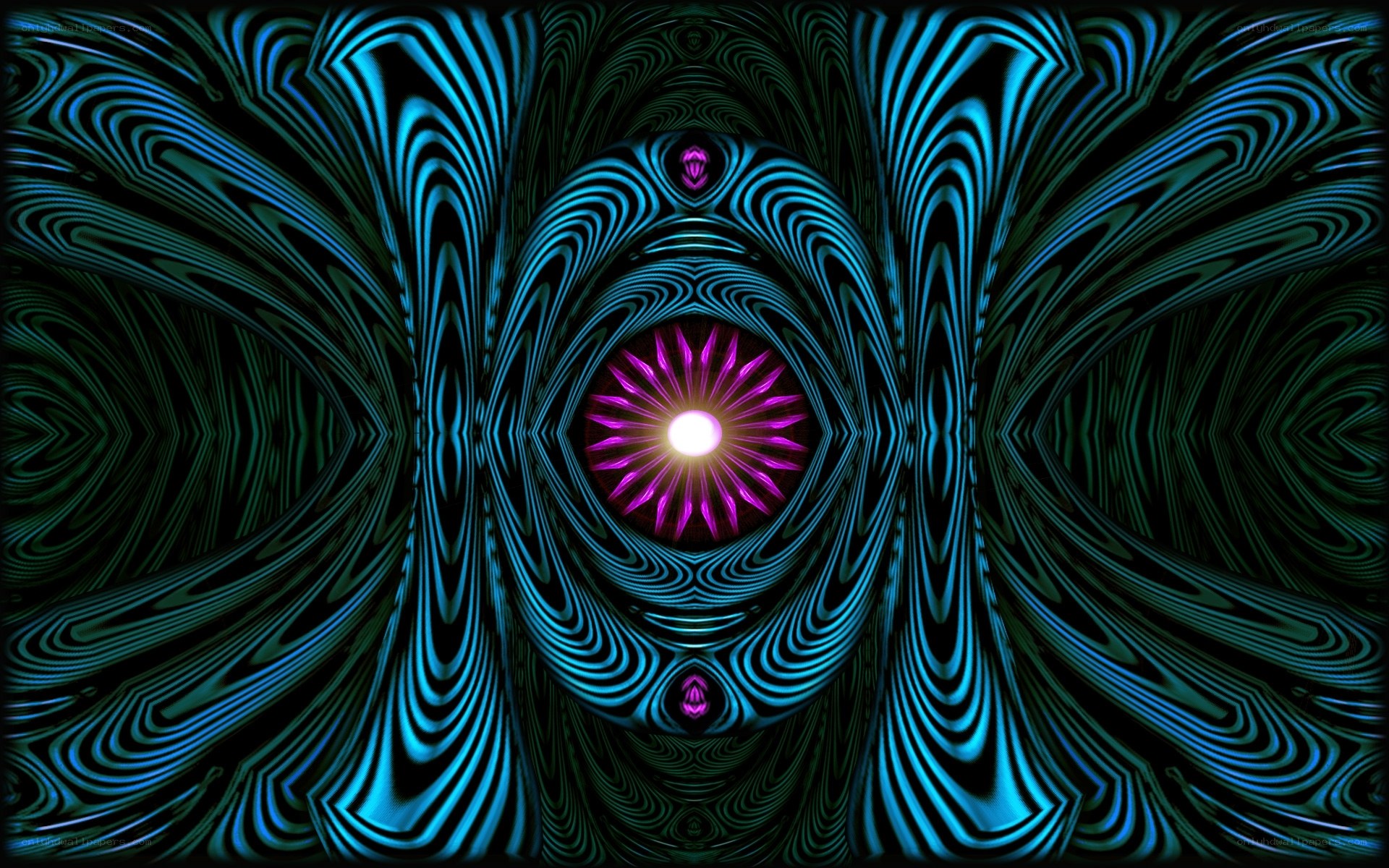 Psychedelic tunnel vision