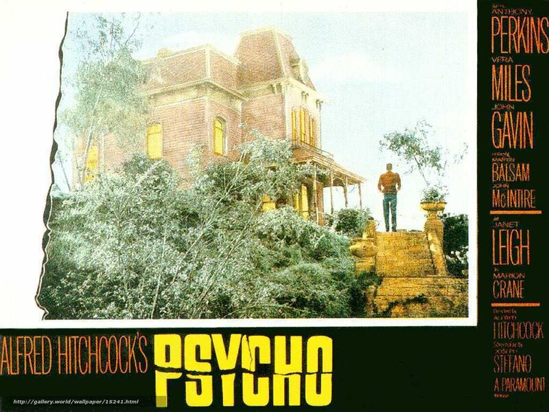 Psycho movie poster