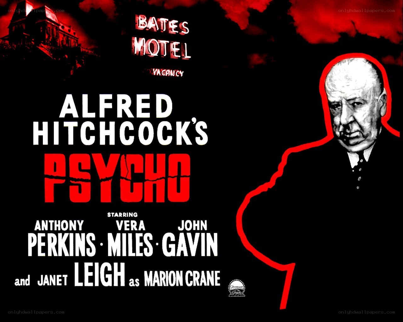 Psycho movie poster
