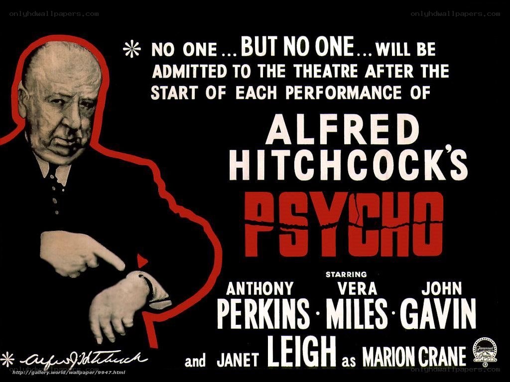 Psycho movie poster