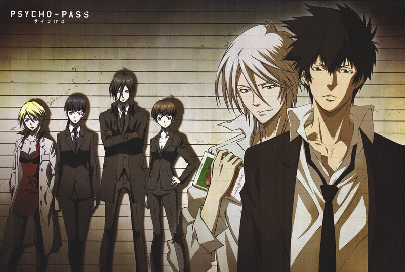 Psycho-Pass character lineup