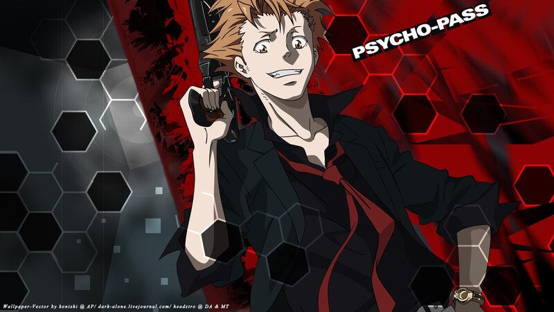 Psycho-Pass character wallpaper