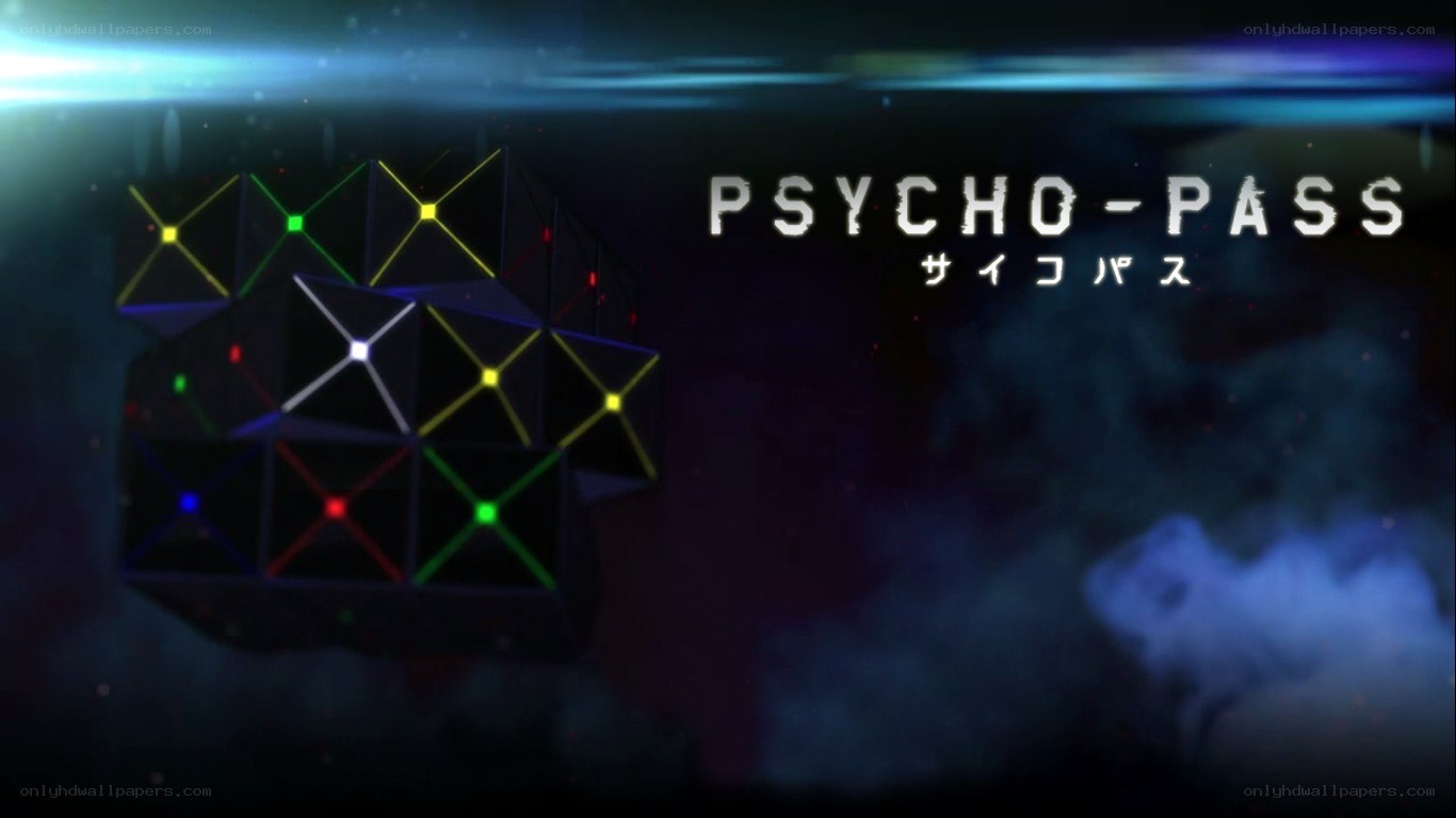 Psycho-Pass title screen