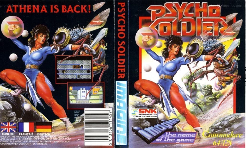 Psycho Soldier game cover