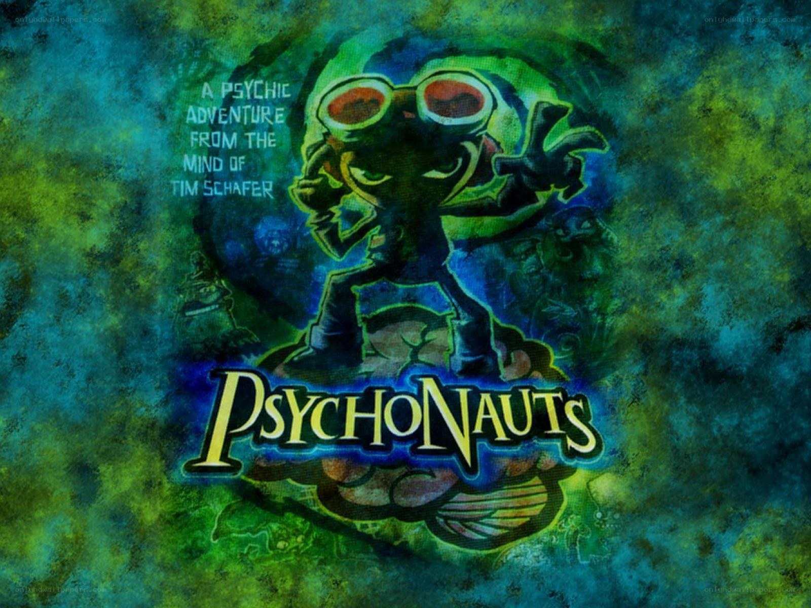 PsychoNauts game title art