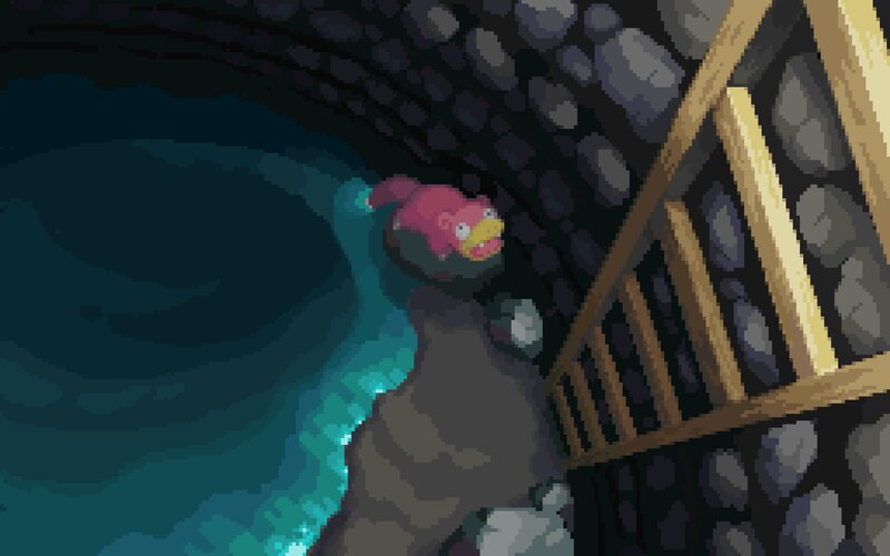 Psyduck in a Tunnel
