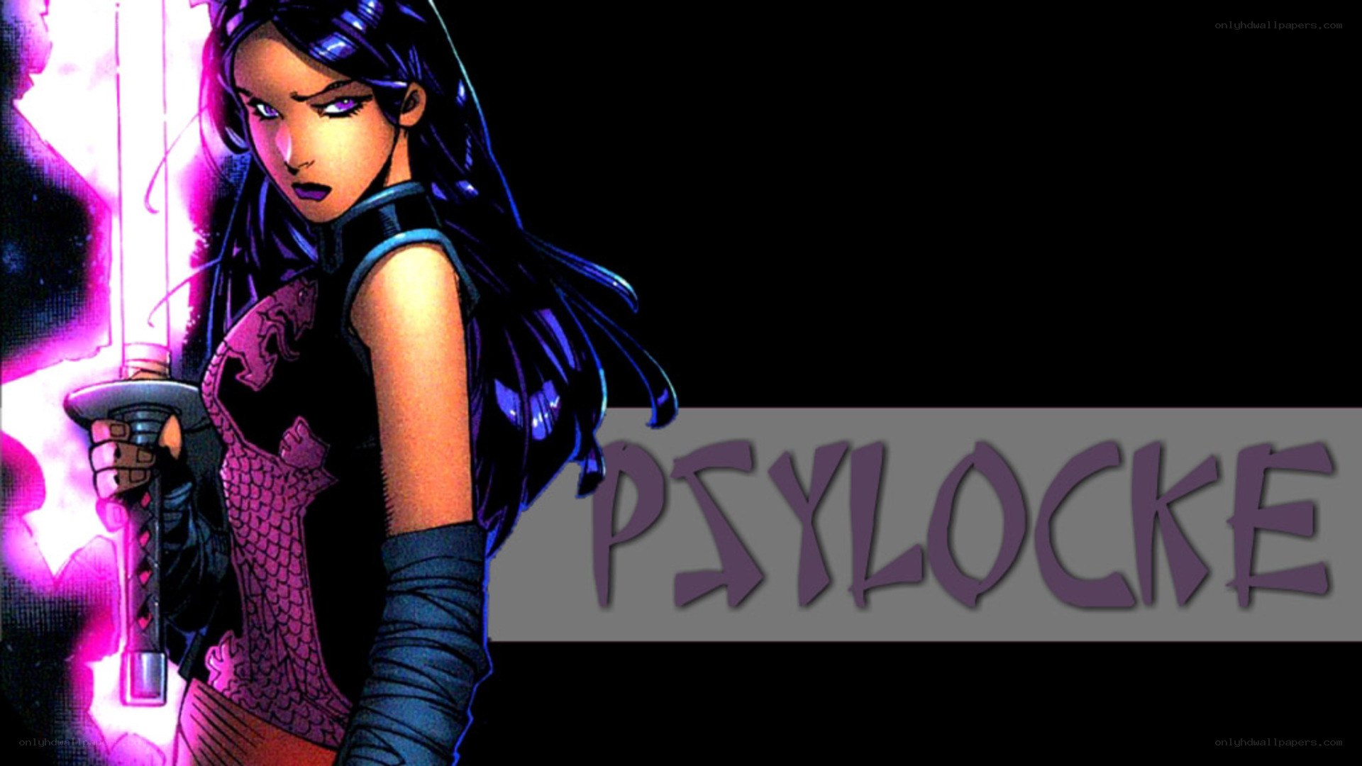 Psylocke comic book character