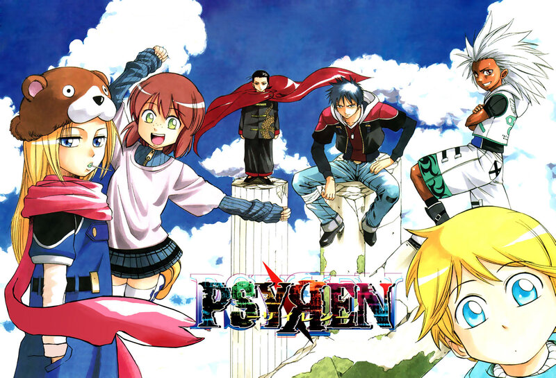 Psyren anime cast illustration