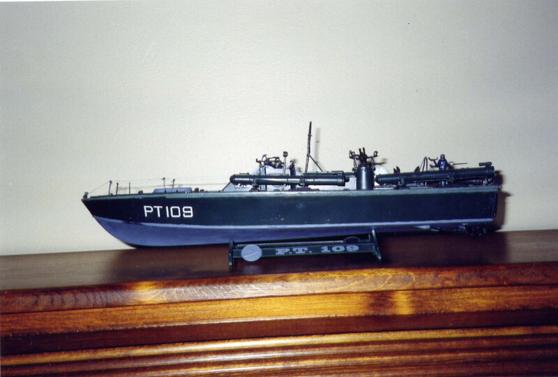PT-109 boat model