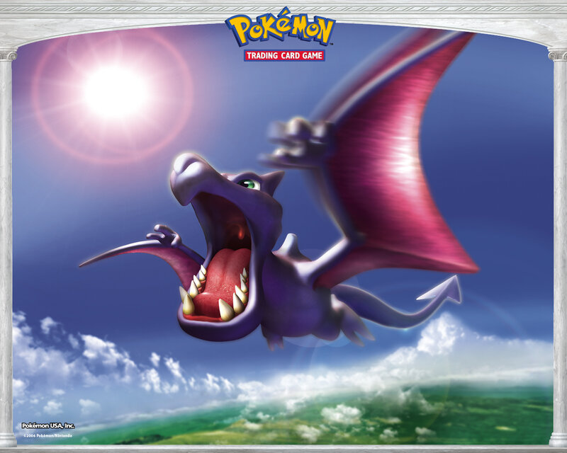 Pteranodon flying in sky
