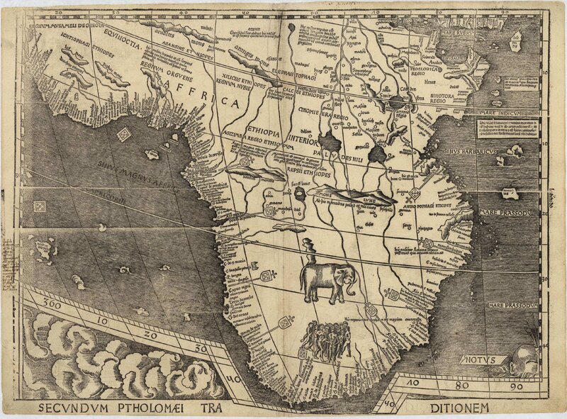 Ptolemy's Second Map of Africa