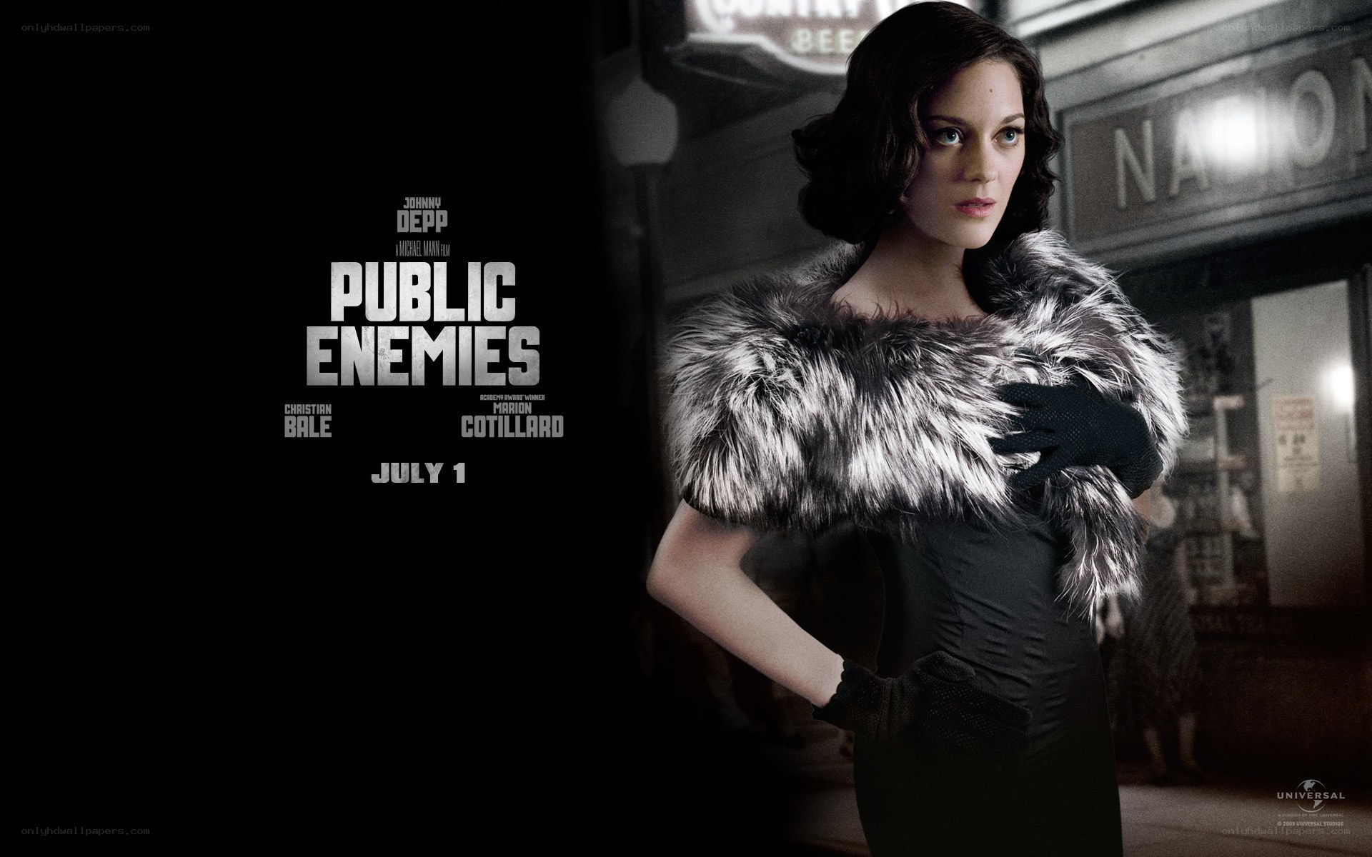 Public Enemies movie poster