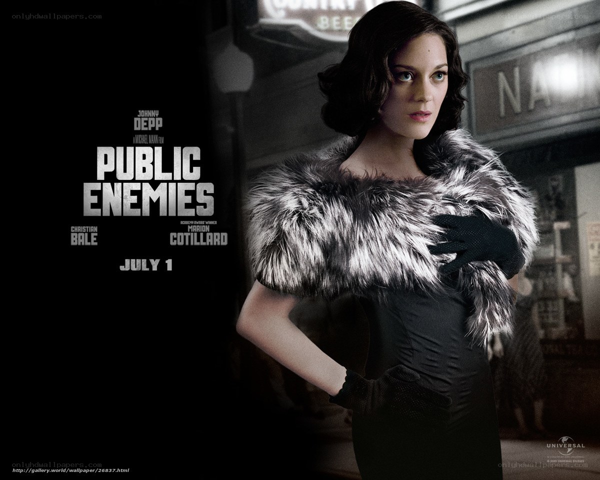 Public Enemies movie poster