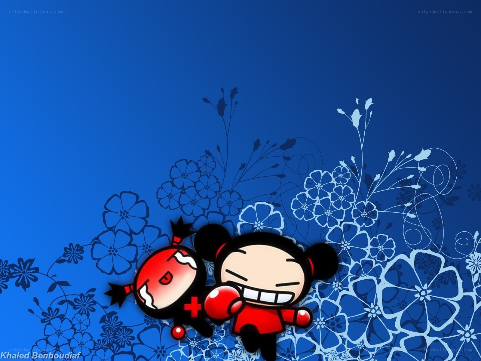 Pucca and Pucca fighting