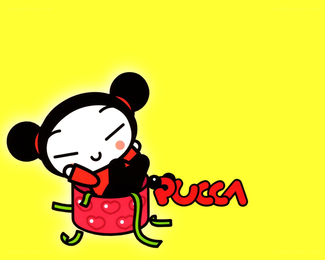 Pucca character illustration