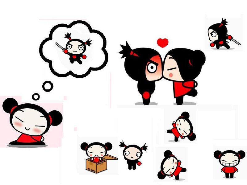 Puku and Pucca Characters