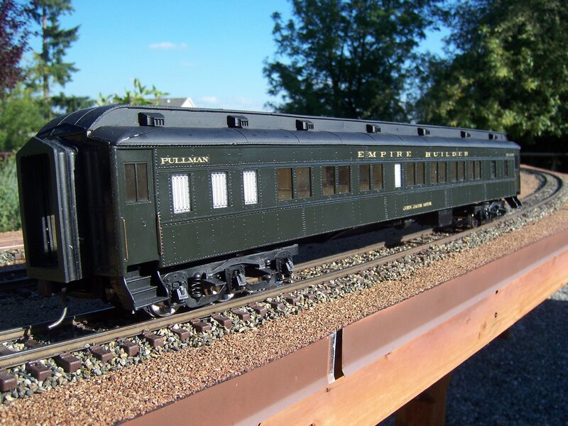 Pullman Empire Builder train car