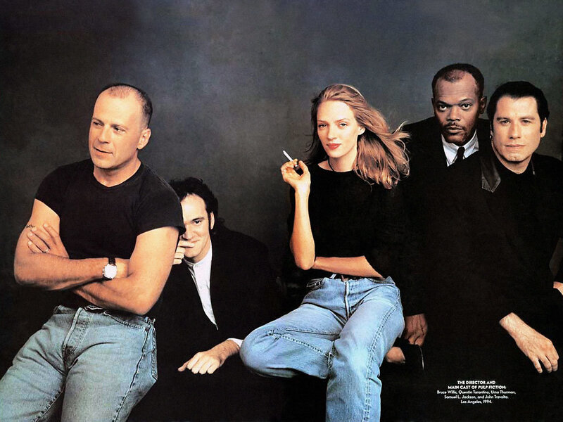 Pulp Fiction cast photo
