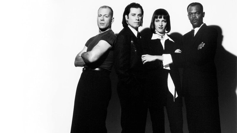 Pulp Fiction cast portrait