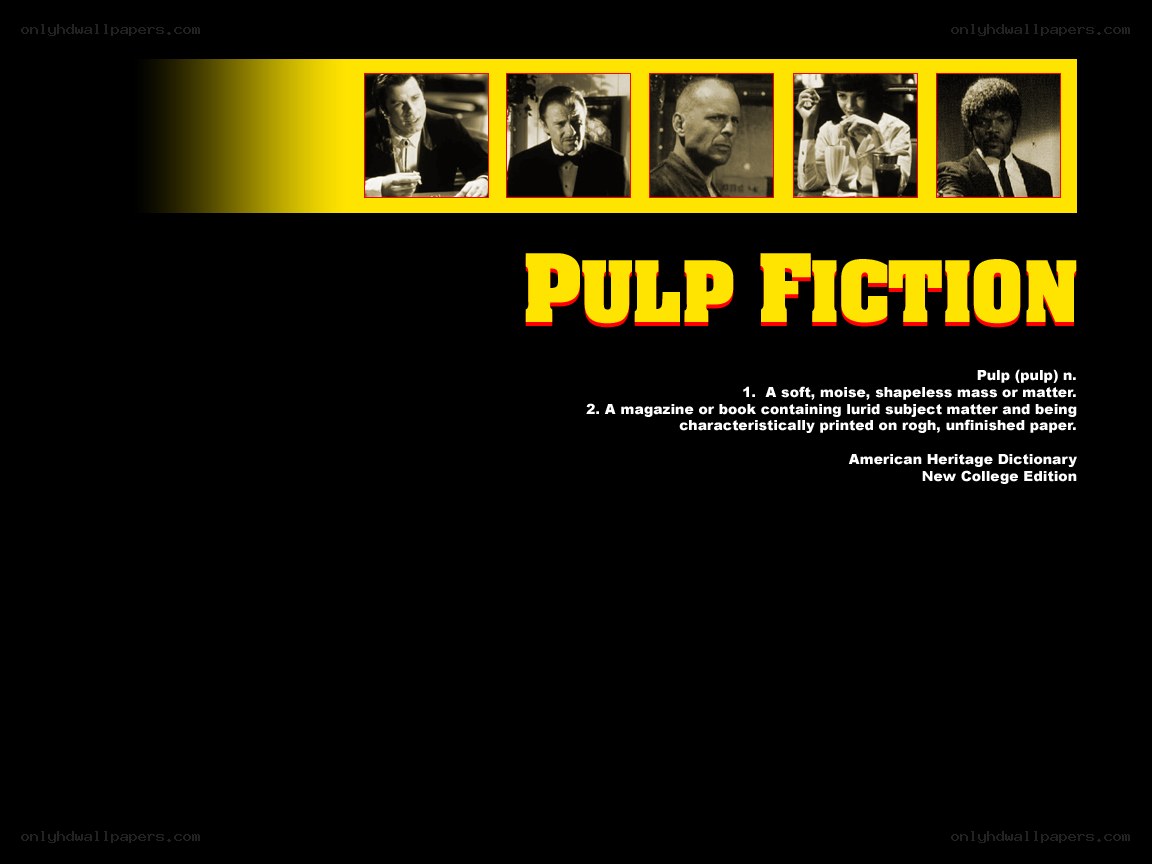 Pulp Fiction movie poster