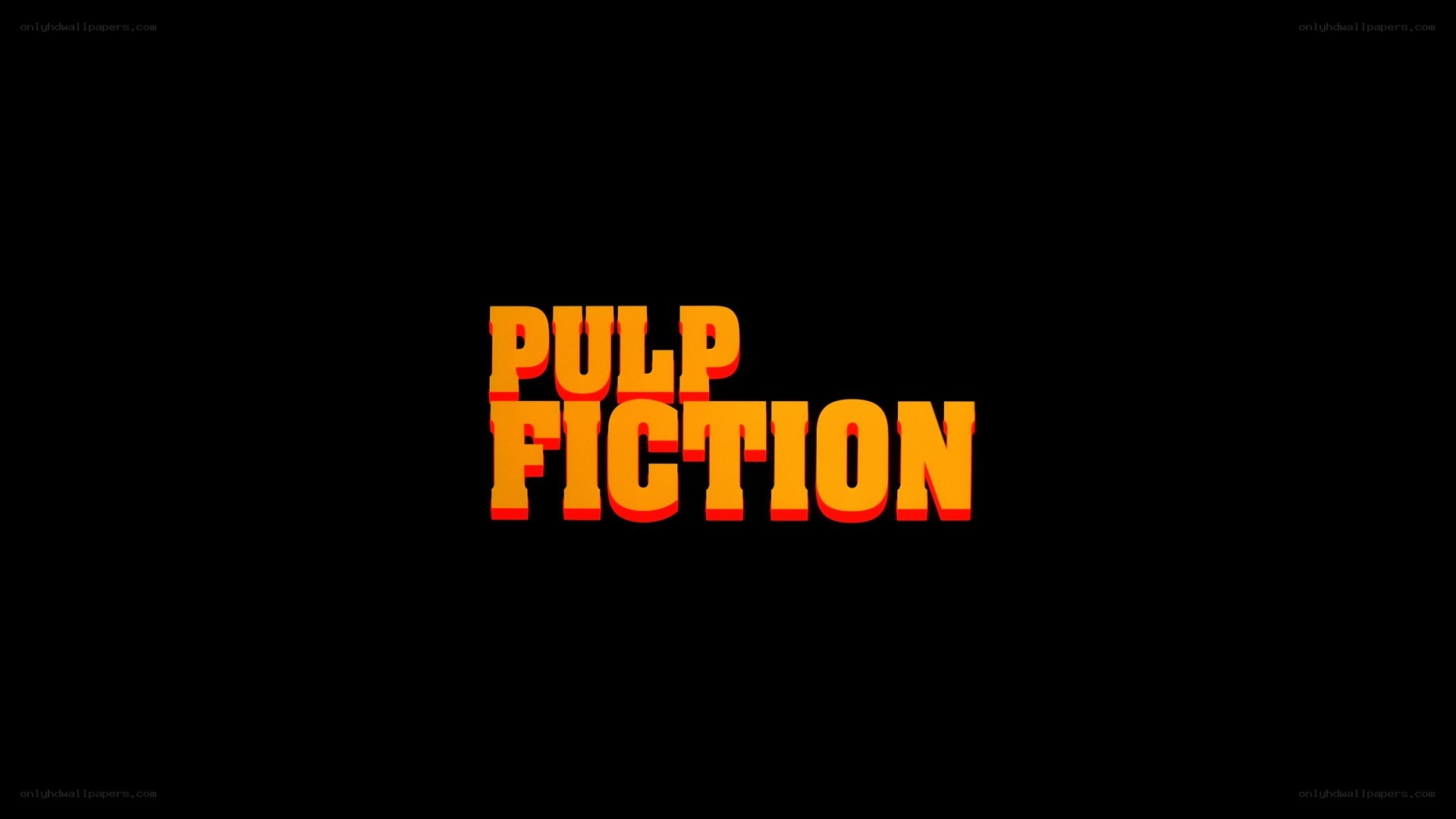 Pulp Fiction movie title