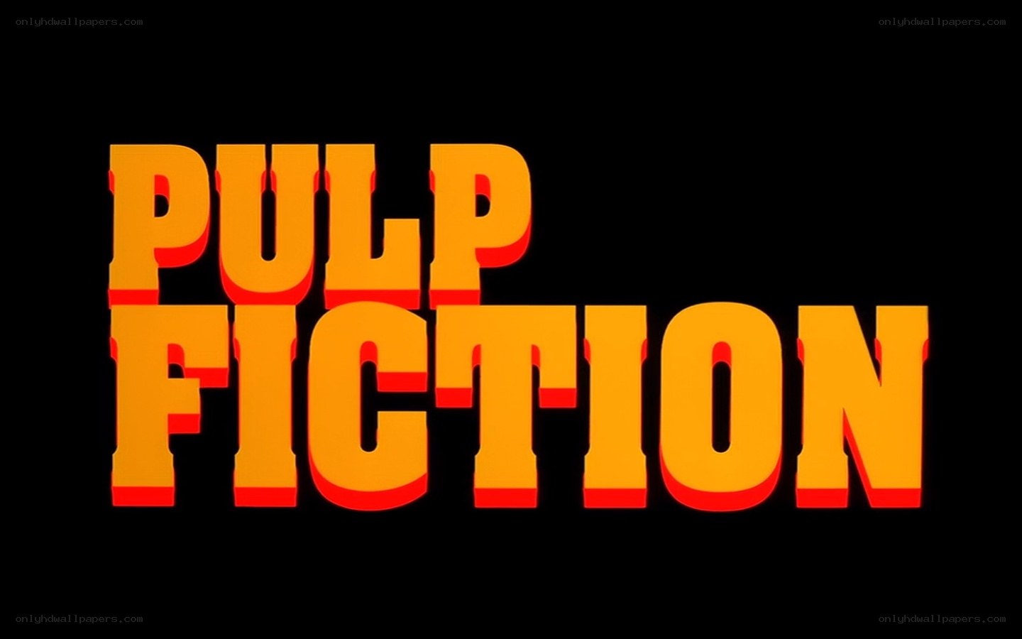 Pulp Fiction movie title