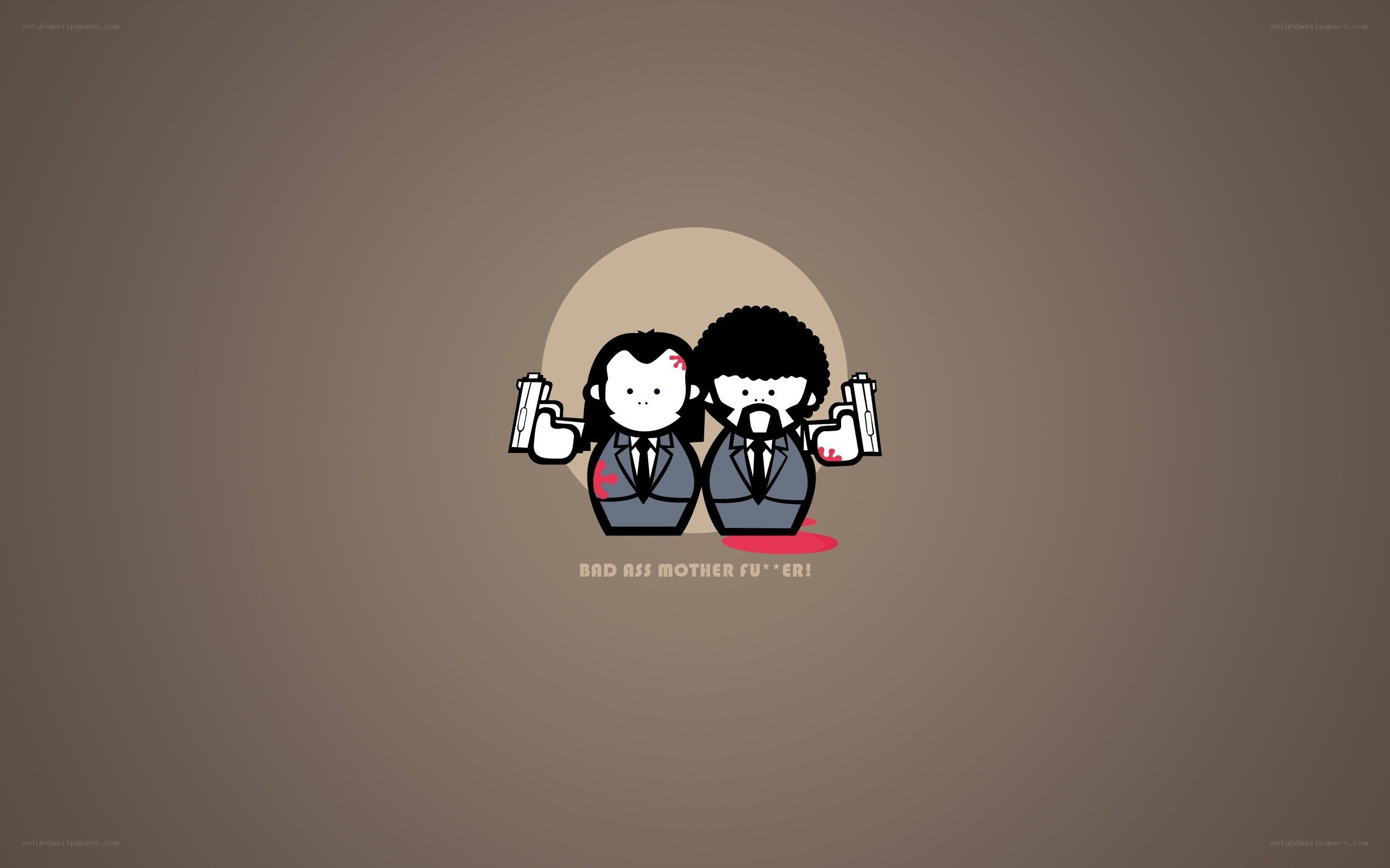 Pulp Fiction parody art