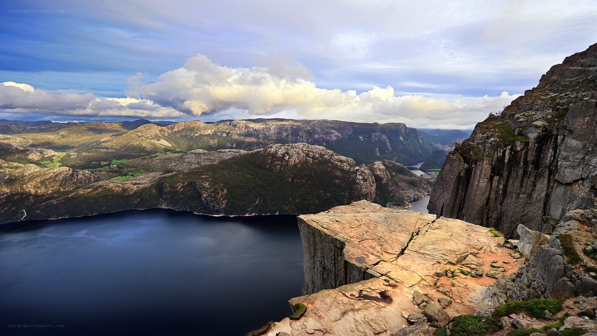 Pulpit Rock overlooking Lysefjord