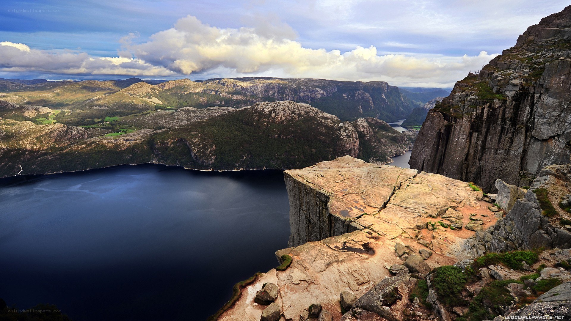 Pulpit Rock overlooking Lysefjord