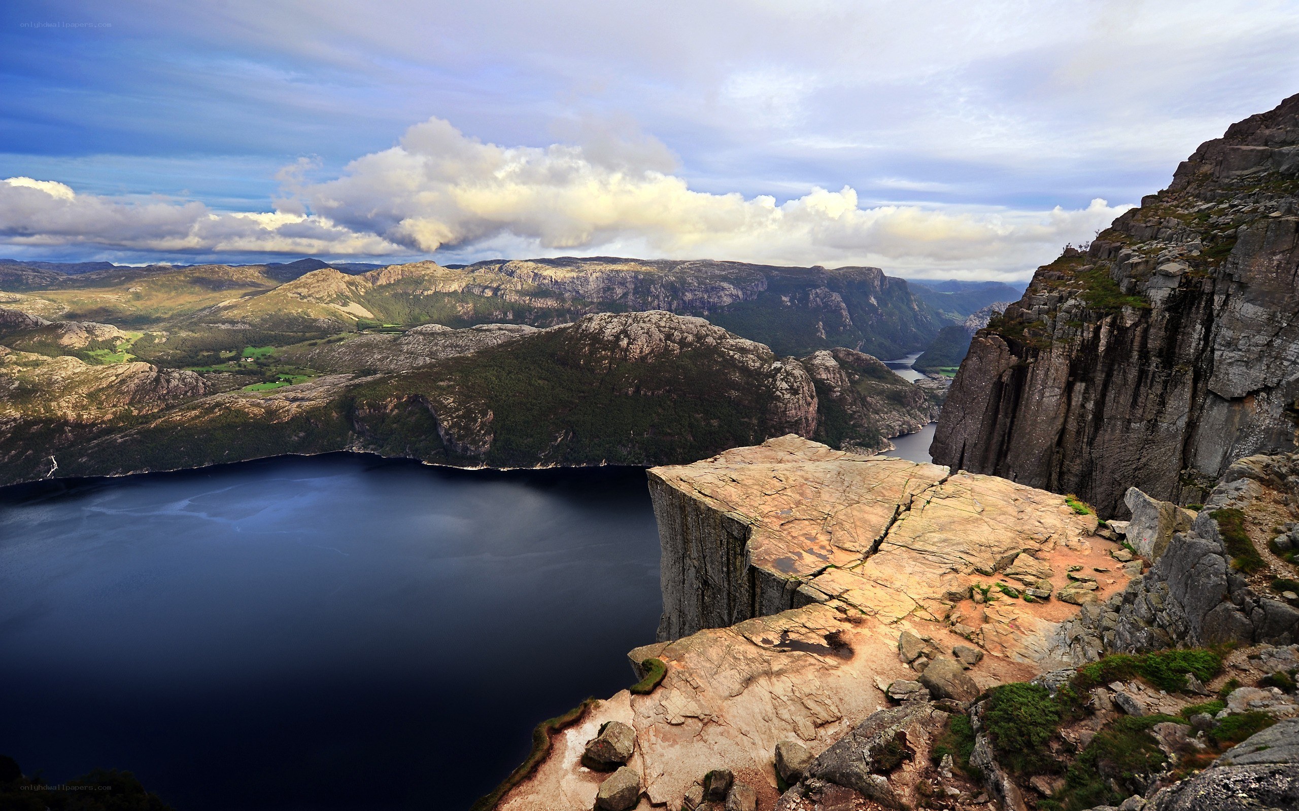 Pulpit Rock overlooking Lysefjord