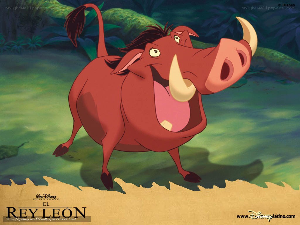 Pumbaa from The Lion King