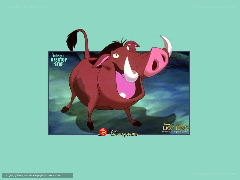 Pumbaa from The Lion King