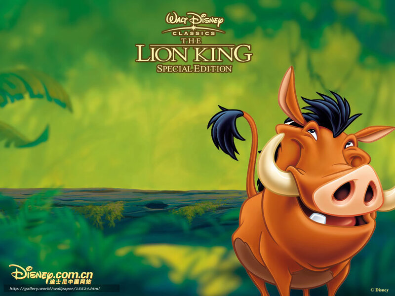 Pumbaa from The Lion King