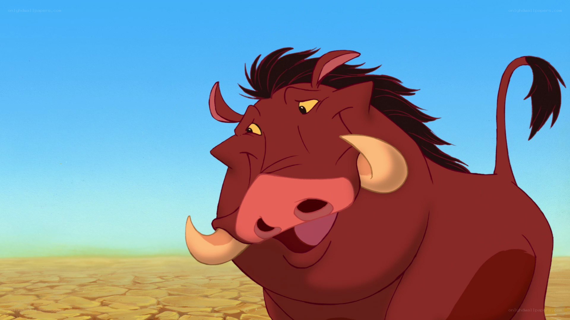 Pumbaa from The Lion King