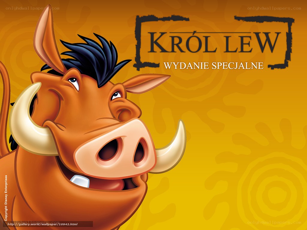 Pumbaa from The Lion King