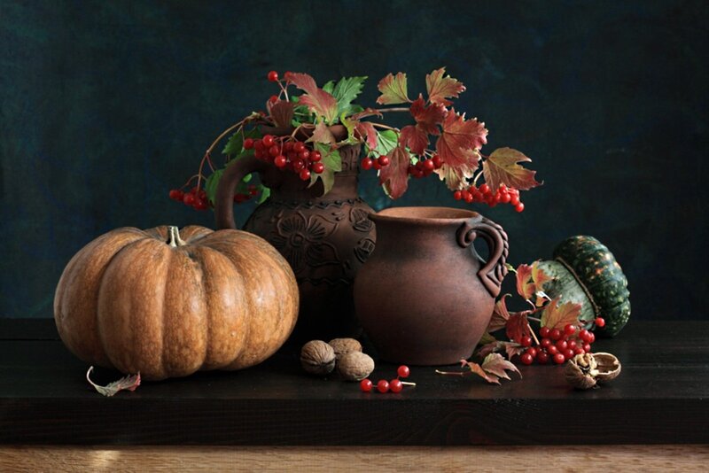 Pumpkin and Berries