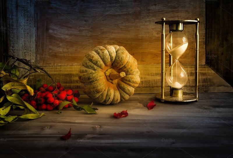 Pumpkin and Hourglass