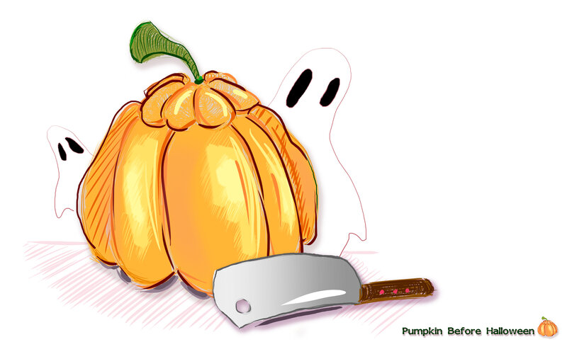 Pumpkin Before Halloween