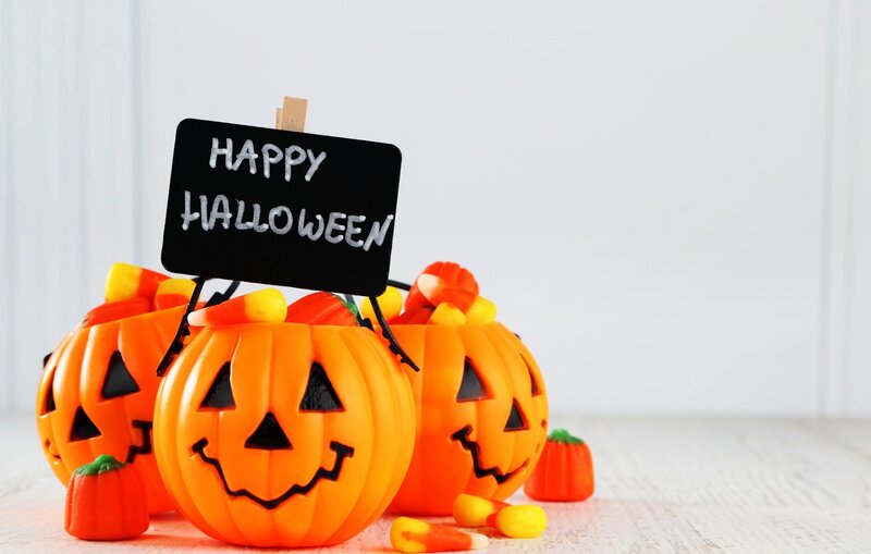 Pumpkin Candy Containers