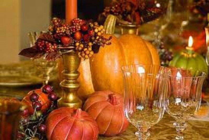 Pumpkin Centerpiece