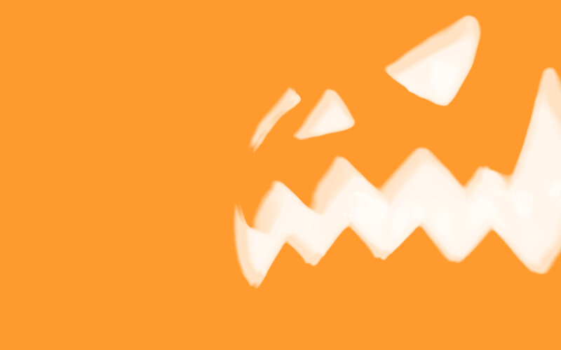 pumpkin face drawing